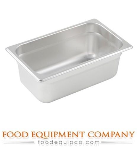 Winco SPJP-404 Steam Table Pan 1/4 size 4&#034; deep - Case of 48