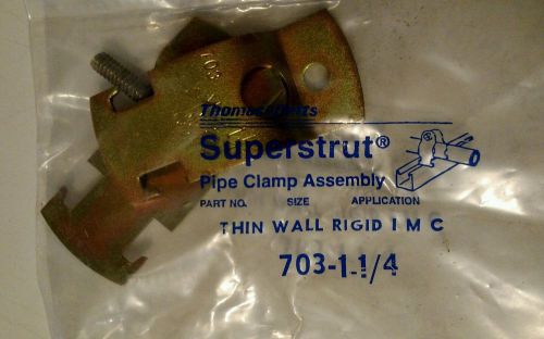 Thomas &amp; betts 1-1/4&#034; pipe clamp z703-11/4 for sale
