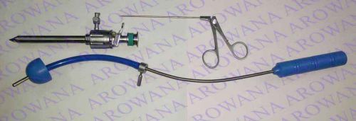 Laparoscopy trocar 5mm Laparoscopic Uterine Manipulator  free port closer