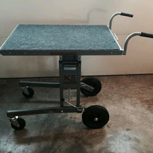 Kentinetal Brand Heavy Equipment Moving Cart with Removable Top for  Transport