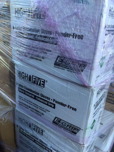 MicroFlex L971 HighFive Powder-free Industrial Grade Latex Gloves S Lot 10 Cases