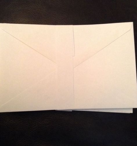 White Envelopes (4 7/8 x 7 1/2) - Bright White (30 Qty.)