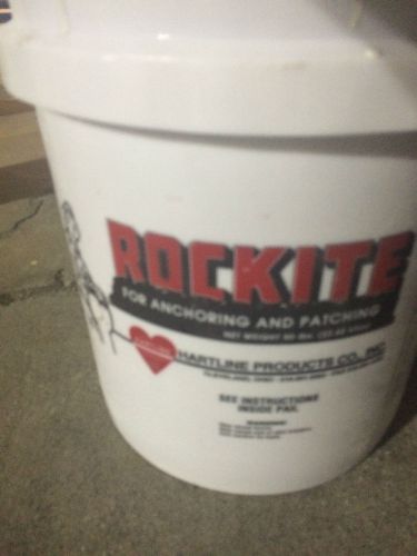 Rockite 10051 cement, 50 lb,  6 buckets for sale