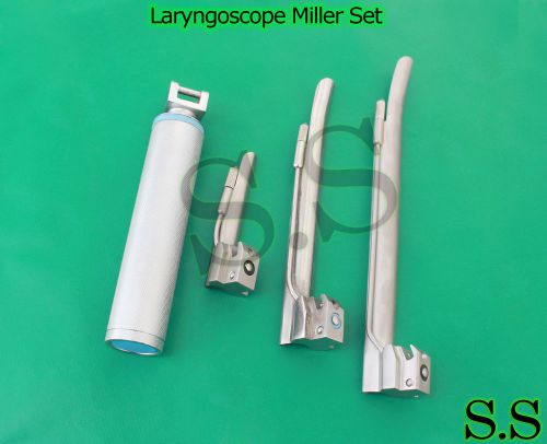 Wisconsin Laryngoscope Set EMT Veterinary Top Quality