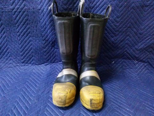 Thorogood hellfire firefighter fire man fire steele toe boots men sz. 9 1/2 wide for sale