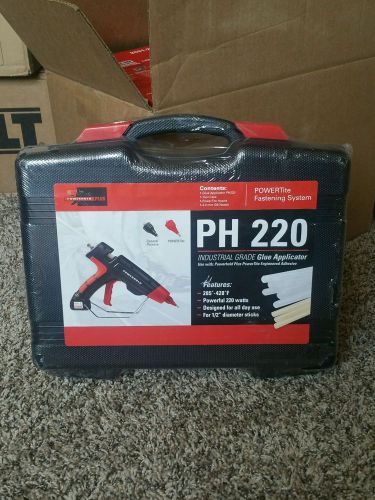 Powerhold ph220 adjustable high temperature industrial glue gun; powertite for sale