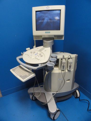 2005 siemens sonoline antares ultrasound w/ ec9-4 &amp; vf13-5 transducers (10318) for sale