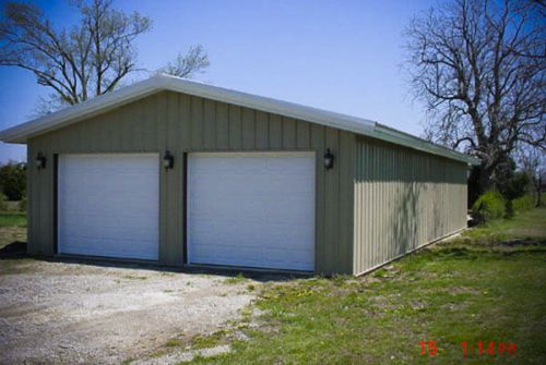 Metal Building Garage Kit Do-It-Yourself 30&#039;x30&#039;x10&#039;