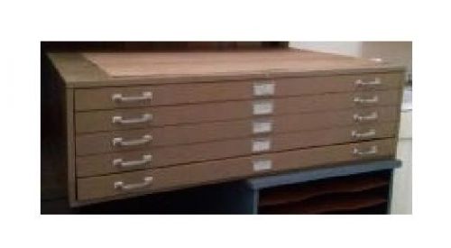 5 Drawer Flat File Cabinet