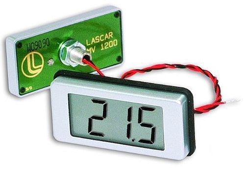 Lascar emv 1200 signal powered 3 digit lcd voltmeter, signal powered, new for sale