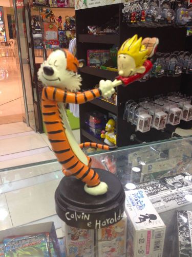 Calvin and Hobbes custom statue only 10 were made