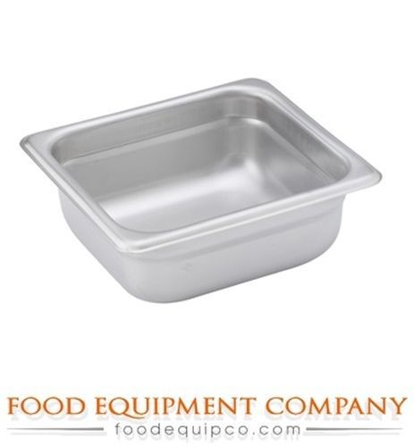 Winco SPJH-602 Steam Table Pan, 1/6 size, 2.5&#034; deep - Case of 72