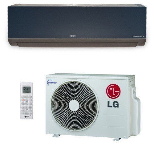 LG LA120HSV2 Ductless Air Conditioning, 20 SEER Single-Zone Art Cool Mirror