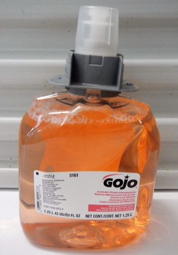 Gojo 5161 luxury foam handwash soap 42oz refill for fmx-12 dispenser qty 3 for sale