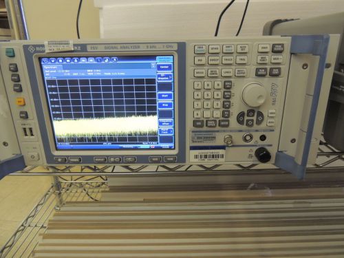 Rohde Schwarz FSV7 Spectrum Analyzer 9 kHz to 7 GHz Options B4, B70, K7, K70