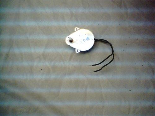 1 rpm AC motor 115 vac 60hz M002 3W s Clockwise.rotation
