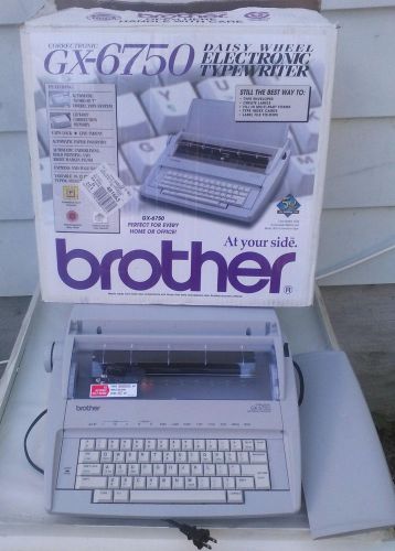 Brother GX-6750 Daisy Wheel Electronic Typewriter