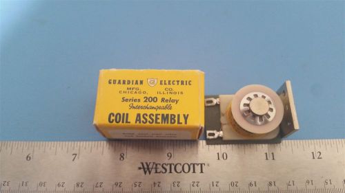 NEW GUARDIAN RELAY COIL ASSEMBLY 200 SERIES 12VDC 200-12D