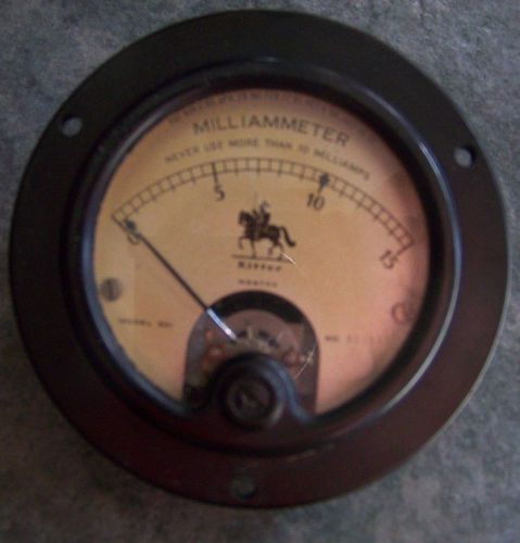 Vintage Weston Model 301 Milliammeter