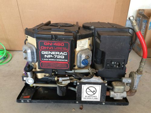 Generac 7.2Kw Generator Model NP-72G / IM-72G