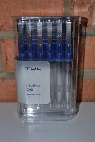 Tul Rollerball Pens Medium 0.7 mm  12 Pack (Blue) NIP