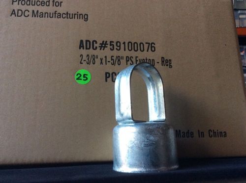 (25) chain link fence eye top for 2-3/8&#034; line post &amp; 1-5/8&#034; top rail -commercial for sale