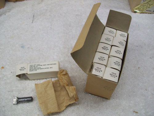 Vintage Box of Ten 1N149 Crystal Diodes MIB Microwave Associates Free Shipping