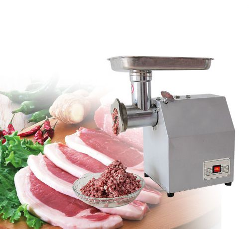 Electric Mincer Sausage Maker/Fille Meat Grinder Stainless Steel - SILVER