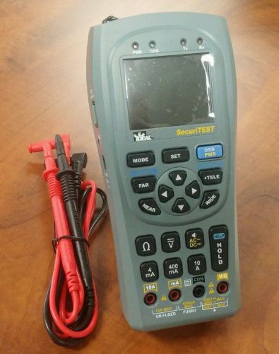 Ideal industries cctv/security/multimeter tester(33-891) for sale