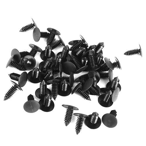 50x Tree Type Push Rivet Car Retainer Clips for Car Canopy Securing Advanced