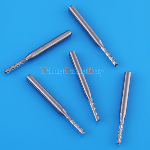 New 10 pcs Carbide End Mill Tungsten Steel Blade CNC/PCB Engraving Bit