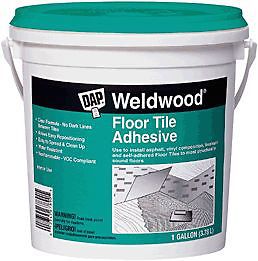 ADHESIVE,FLOOR TILE,QT DAP