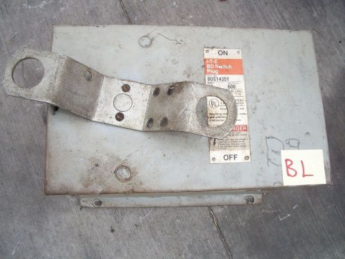 ITE/Bulldog Busplug BOS14351 30Amp 600Volt 3Wire (BL)