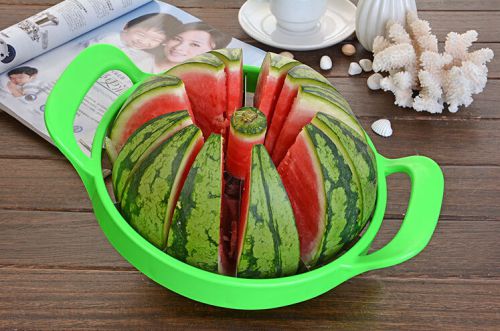 New Multi-function Stainless Steel Fruit/ Cantaloupe/Watermelon Slice 30cm*22cm