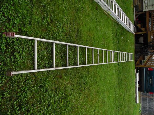 Twnety-one, 21 ft. Aluminum Extension Ladder