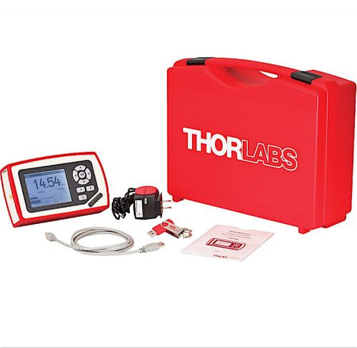 Thorlabs PM100D Compact Power and Energy Meter Console, Digital 4&#034; LCD. New.