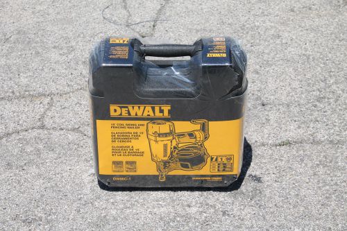 Dewalt dw66c-1 15-degree coil siding &amp; fencing nailer - 2-1/2&#034; for sale