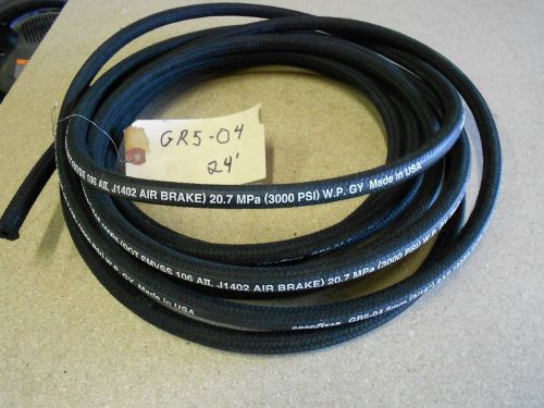 Goodyear 3/16&#034; air brake hose 24 feet 3000psi gr5-04 100r5 usa for sale