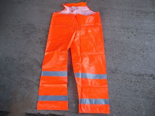 Tingley O53129 Rain Pants, Hi-Vis Orange, Large Comfort Brite NIB