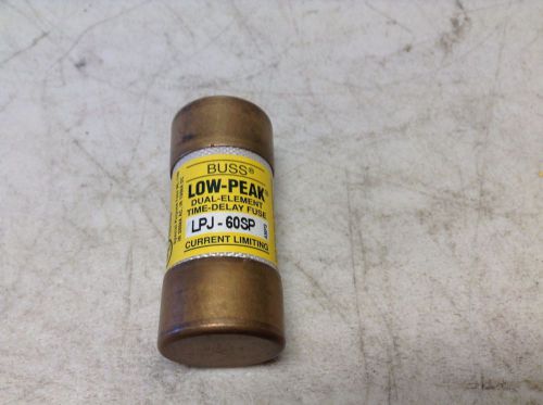 Bussmann Buss LPJ-60SP 60 Amp Fuse LPJ60SP LPJ Low-Peak 600 VAC