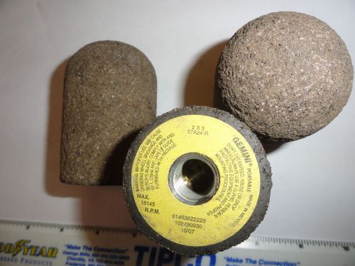 Norton Gemini 2&#034; X 3&#034; Grinding Plugs, 61463622220