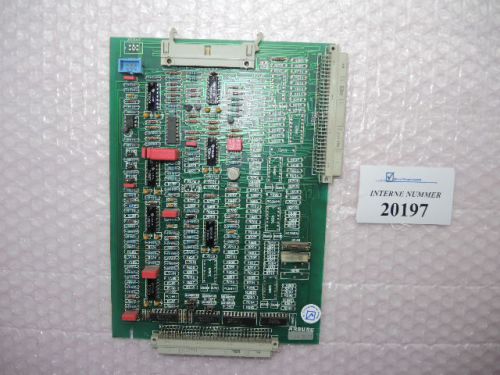 PVS card SN. 120.575, Ident-No. 25294, Arburg Multronica control