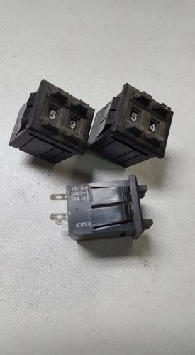 LOT OF 3 BOURNS 3682S-1 2 POS PUSHBUTTON POTENTIOMETER   W20
