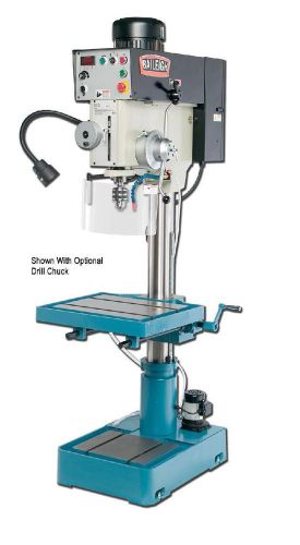 2hp spdl baileigh dp-1500vs drill press, 220v 1phase inverter driven w/auto reve for sale