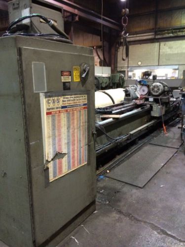 32&#034; swg 192&#034; cc south bend cl-24 roll grinder, double bed construction,10&#034; wheel for sale