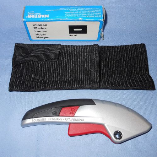 SOLINGEN GERMANY MARTOR MARTEGO No. 122001 BOX CUTTER