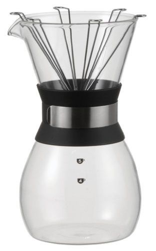 Iwaki Glass Coffee Maker 600ml K8694-SV (japan import)