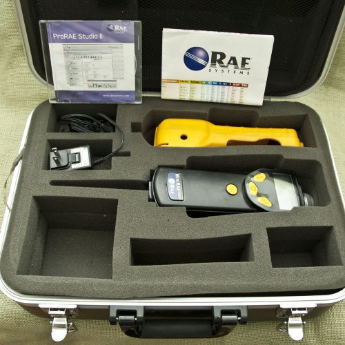 RAE MiniRAE 3000 PGM-7320 Handheld PID Isobutylene Gas Detector Monitor W/Case