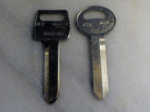 True Value Key Blanks -- H50 &amp; H51 (2 keys) Set Fits Most Ford Models 1967-1995