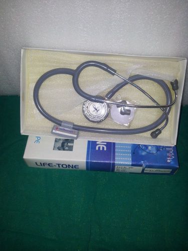 Stethoscopes Life Tone Stethoscope Black, Doctor Choice medical in 1234